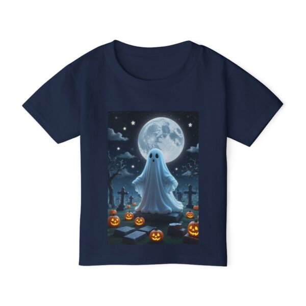 Toddler Halloween T-shirt, Spooky Ghost Design for Kids, Cute Trick or Treat Shirt, Halloween Costume, October Festivity Wear