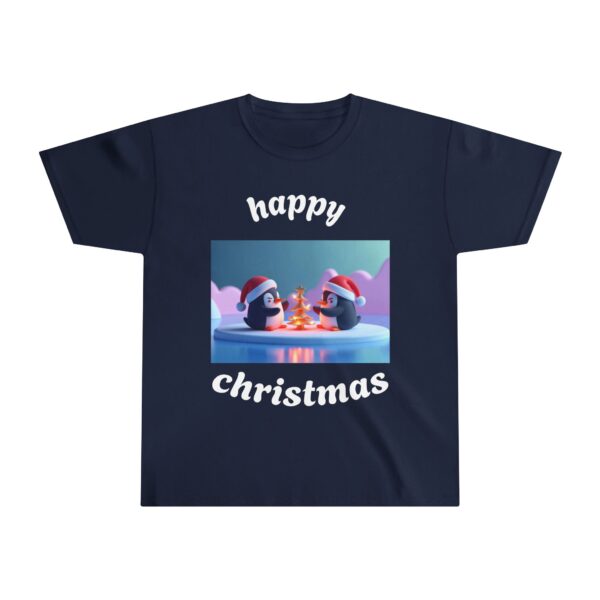 Christmas Penguin Youth Tee, Kid's Holiday Shirt, Cute Christmas Gift, Festive T-Shirt for Boys & Girls, Winter Apparel
