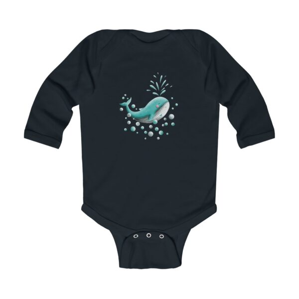 Whale-Themed Infant Bodysuit | Cute Baby Clothes for Newborns, Whale Gift, Baby Shower, Sea Animal Outfit